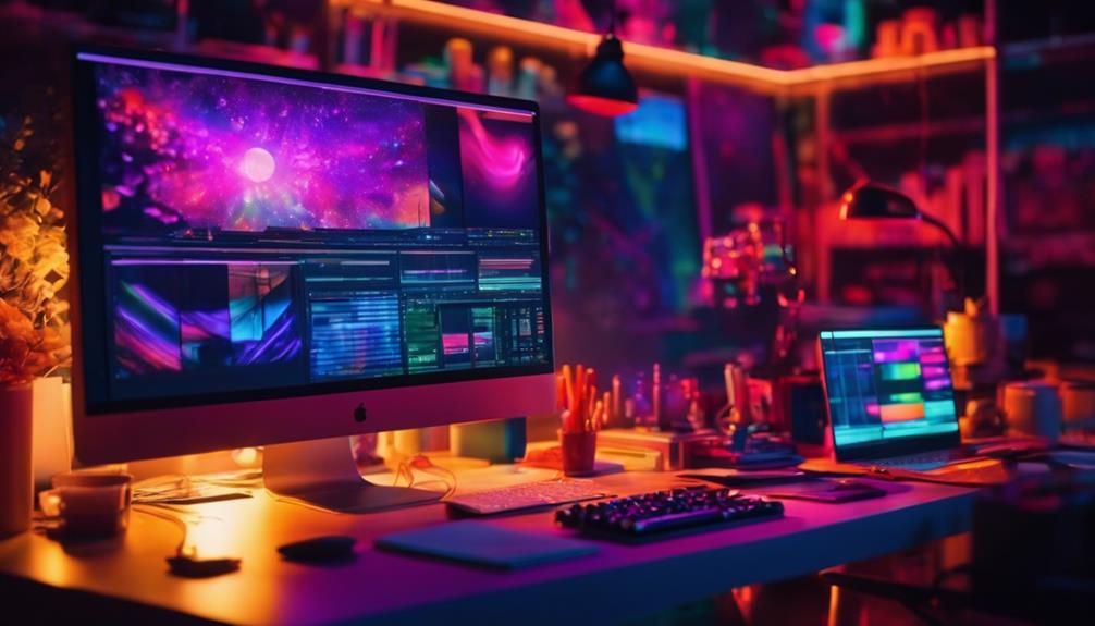 vibrant nightlife and art