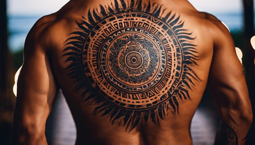 cultural pattern body art
