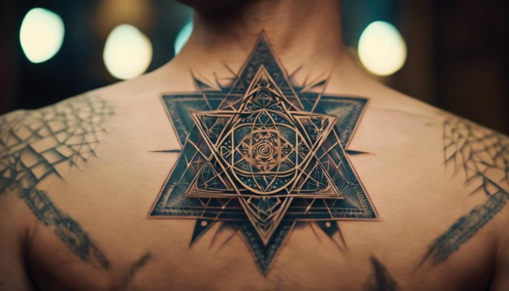 geometry in triangle forms