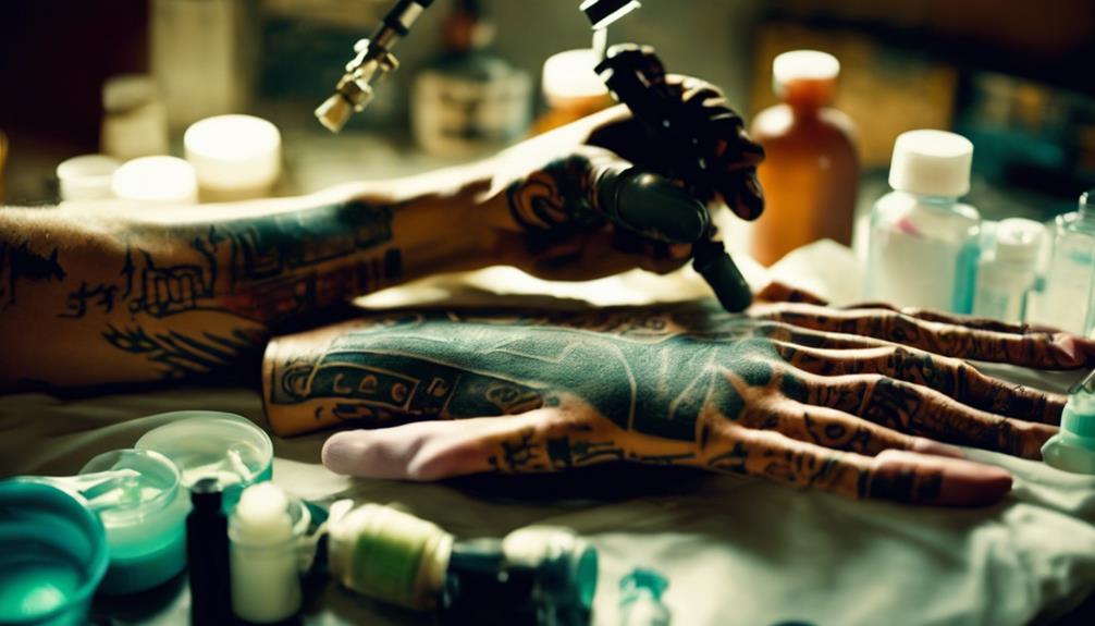get ready for tattoo