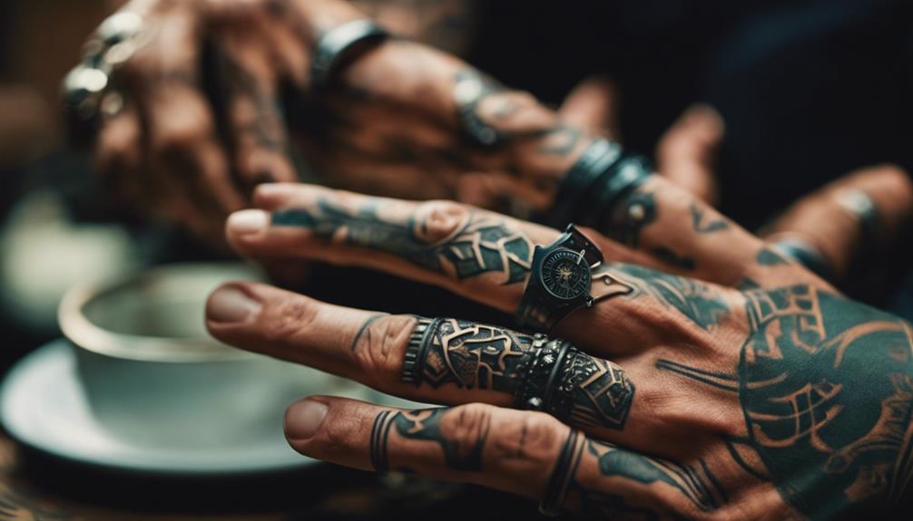 hidden meanings on fingers