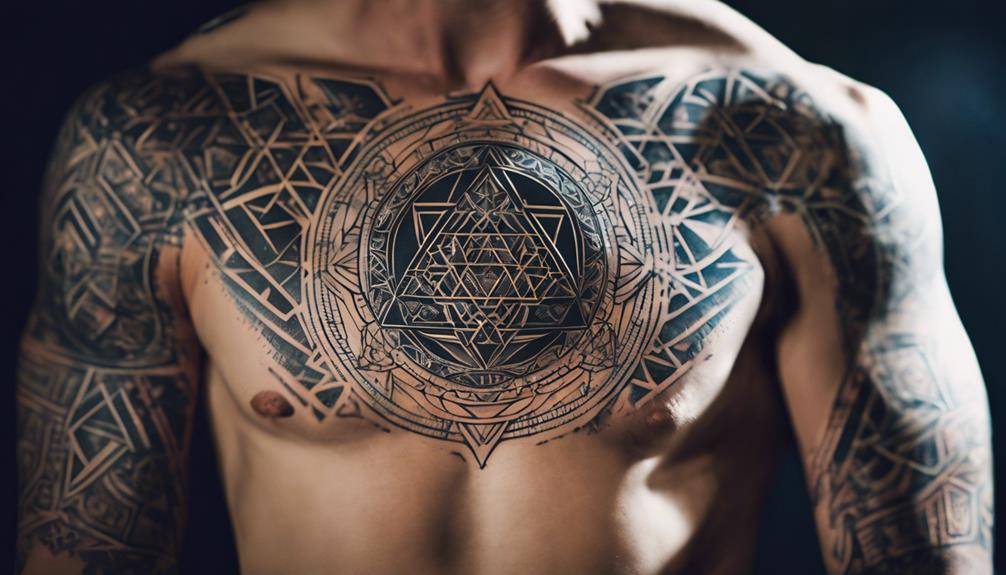 intricate spiritual design forms