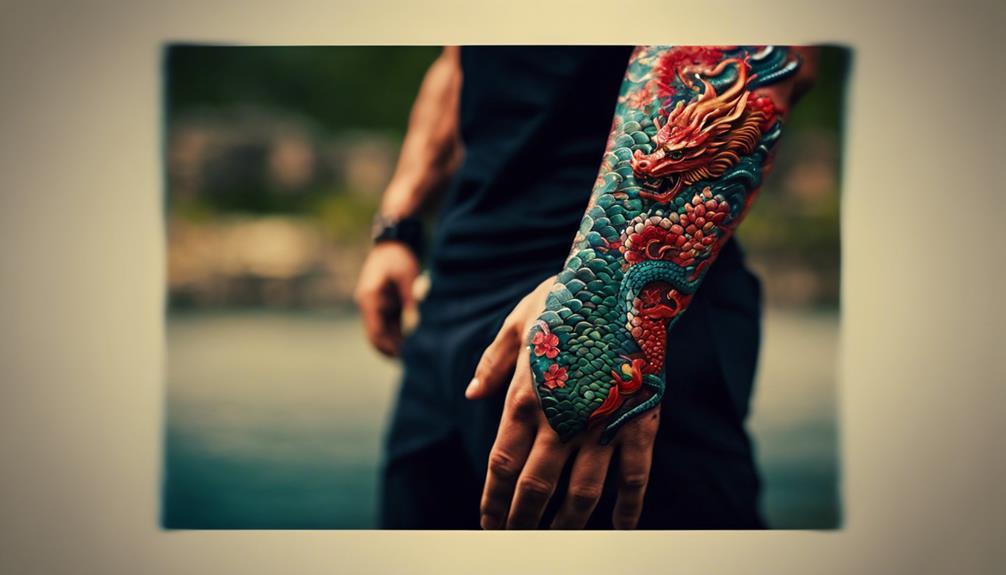 Mastering the Art of Traditional Japanese Forearm Dragon Tattoos