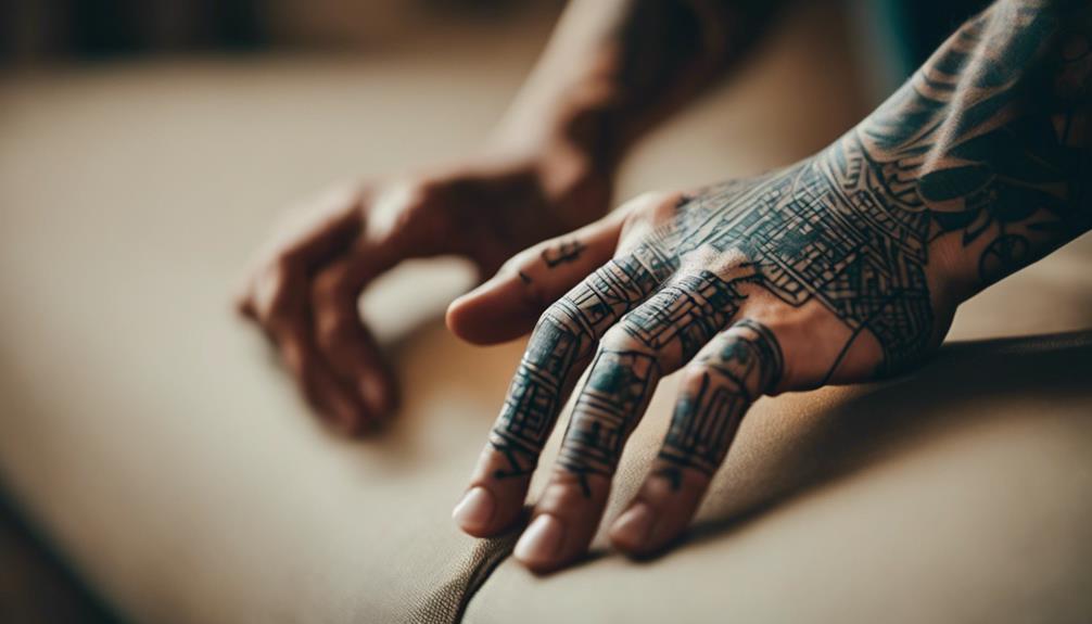 Hand Tattoos for Men With Minimalist Style
