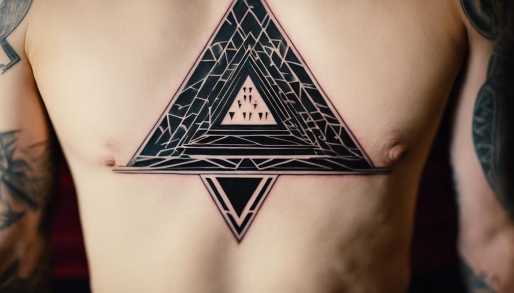 small geometric chest designs