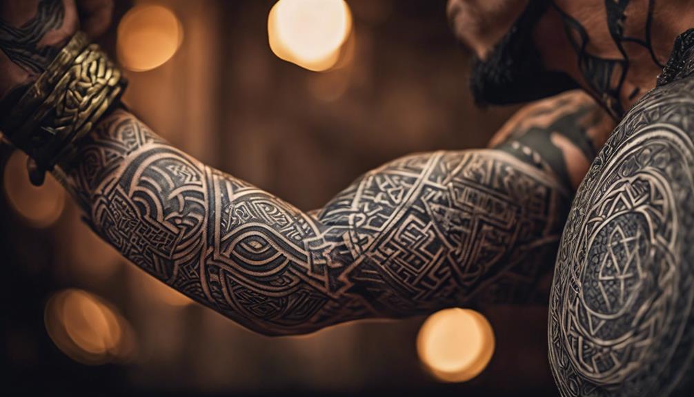 Intricate Forearm Tattoo Designs for Men