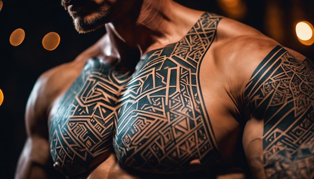 What Makes Geometric Chest Tattoos Stand Out?