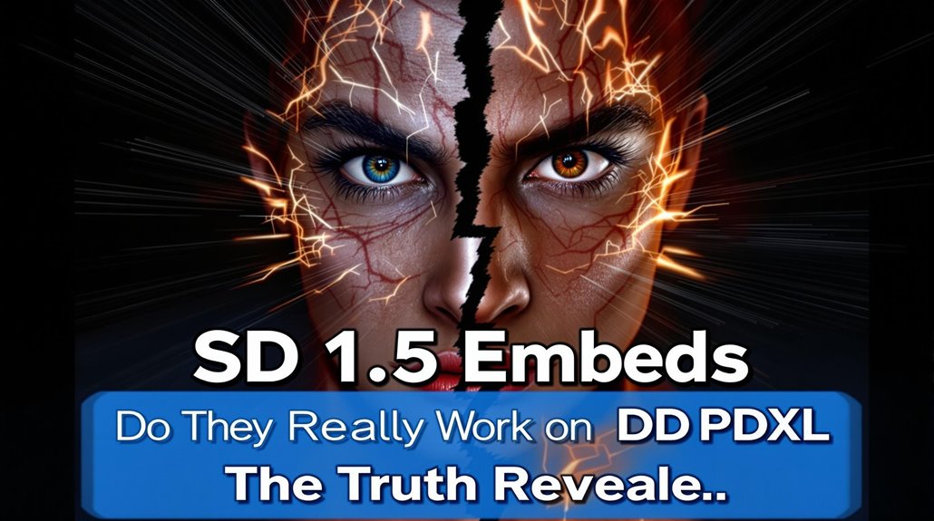 The Incompatibility of SD 1.5 Embeds With SDxl/Pdxl